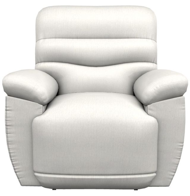 La-Z-Boy® Joshua Linen Power Wall Recliner with Headrest and Lumbar-1