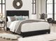 Crown Mark Erin Black Youth Twin Upholstered Panel Bed-1