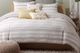 Olliix by INK+IVY Grey Full/Queen Lakeside Duvet Cover Mini Set-0