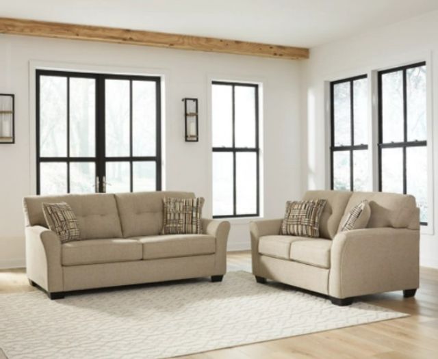 Benchcraft® Ardmead 2-Piece Putty Living Room Set-3