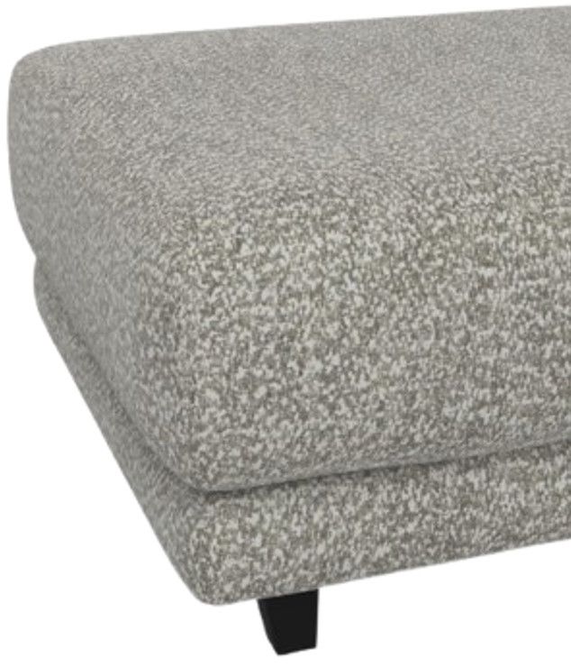 Corinthian Furniture Breckenridge Gray Ottoman-1