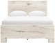 Benchcraft® Lawroy Light Natural Youth Full 2-Drawer Storage Panel Bed-2
