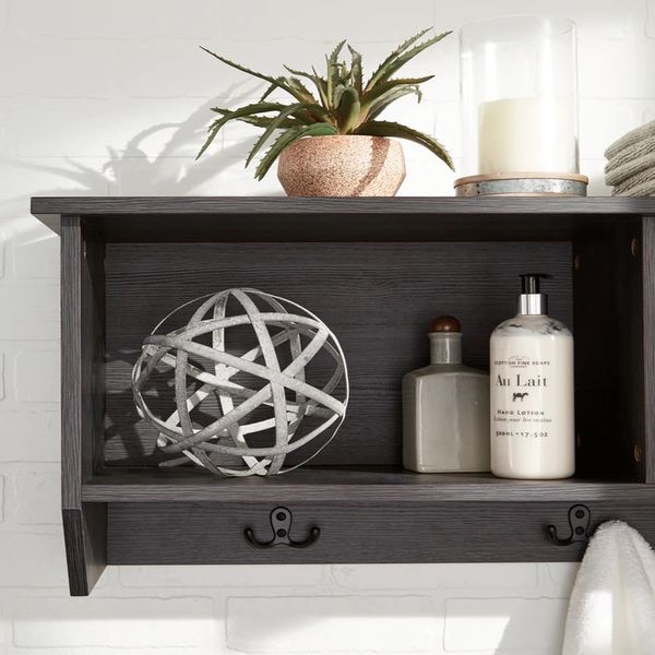 Signature Design by Ashley® Mansi Gray 38" Wall Shelf-2