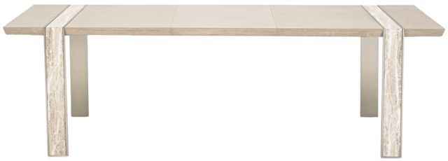 Michael Amini® Lotus Bay Sand Narrow Dining Table-2