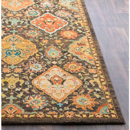 Surya Masala Market Dark Brown 8'x10' Area Rug-2