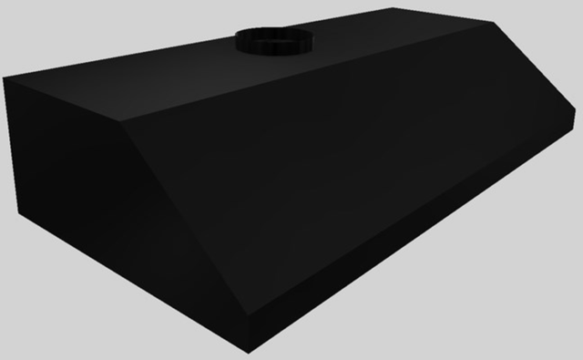Vent-A-Hood® 42" Under Cabinet Range Hood-Black-2