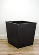 Le Present Low Tapered Black 22" Planter-4