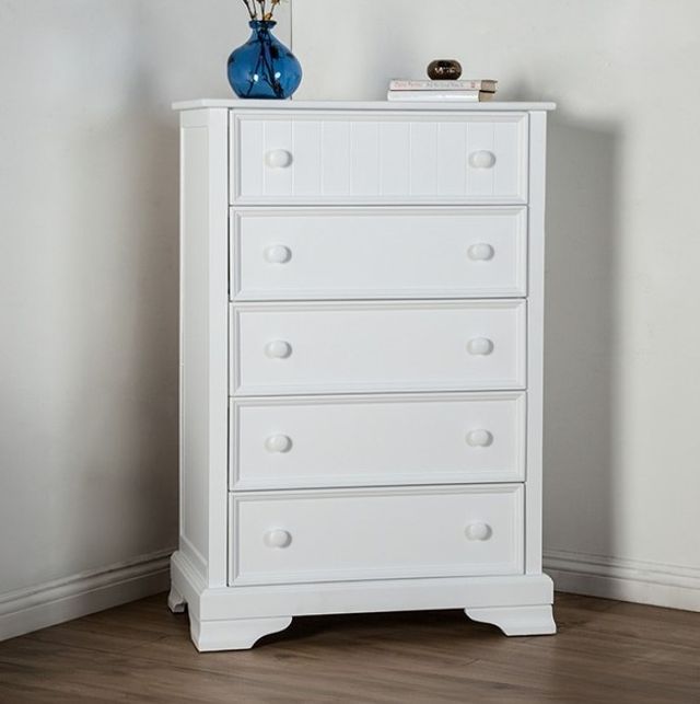 Furniture of America® Fanton White Chest-1
