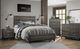 Mazin Furniture Davi Gray Full Panel Bed-2