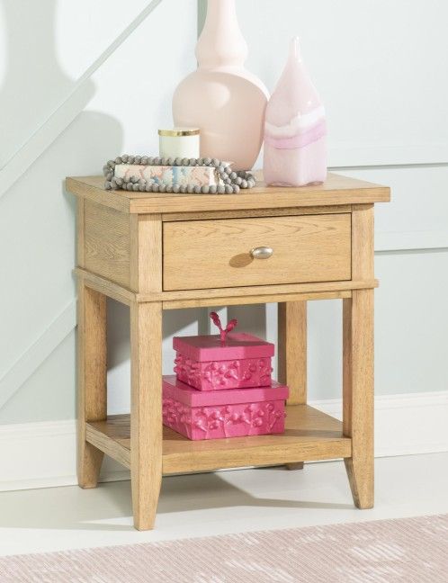 Legacy Classic Today's Traditions Natural Hickory 1-Drawer Nightstand-1