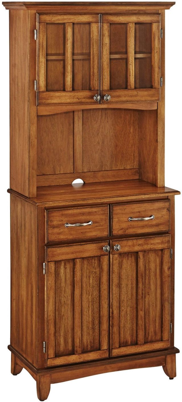 homestyles® Buffet Of Buffets Cottage Oak Server with Hutch-0