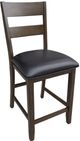 A-America® Mariposa Warm Gray Ladder Back Bar Stool-0