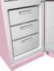 Smeg 50's Retro Style Aesthetic 11.7 Cu. Ft. Pink Bottom Freezer Refrigerator-2