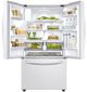 Samsung 22.6 Cu. Ft. White French Door Counter Depth Refrigerator-2