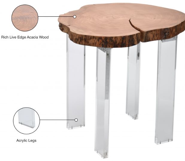 Meridian Furniture Woodland Natural End Table-3