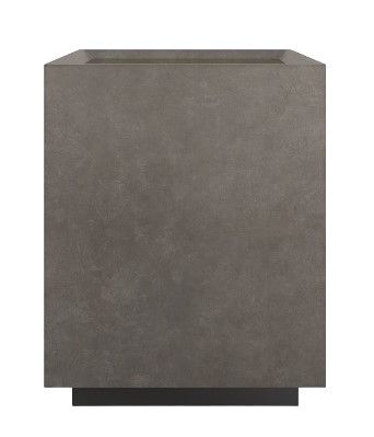 Caracole® Classic Dark Matter Almost Black/Twilight Frost End Table-2