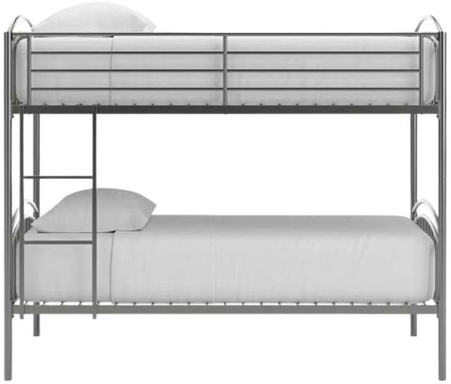Signature Design by Ashley® Lanceburg Gray Youth Twin/Twin Bunk Bed with Ladder-2