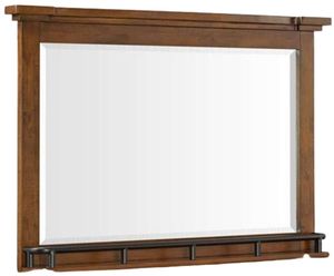 Elements International Gage Chestnut Mirror