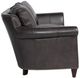 Bradington-Young Richardson Charcoal 8-Way Tie Stationary Sofa-1