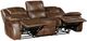 Homelegance® Ellicott Brown Manual Reclining Sofa-2
