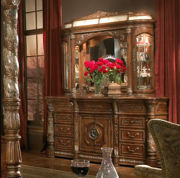 Michael Amini® Villa Valencia Classic Chestnut Dresser-1