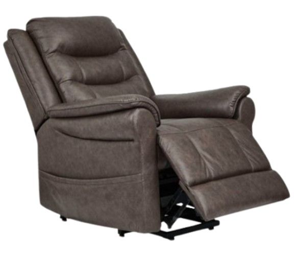 Signature Design by Ashley® Oatman Umber Power Lift Recliner-2