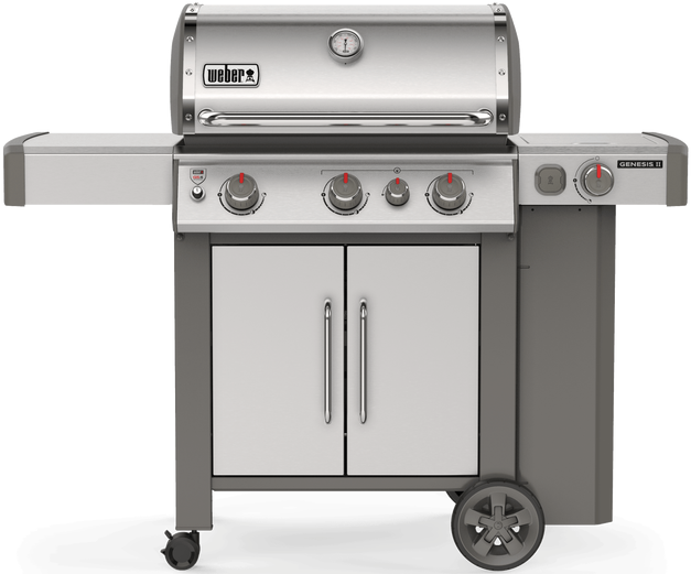 Weber® Genesis® II S-335 Series Stainless Steel Free Standing Gas Grill-0