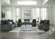 Albany Industries Tweed Gunmetal Accent Chair-1