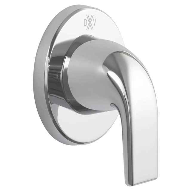 DXV Modulus Polished Chrome 3/2 or 4/3 Diverter Valve Trim Only with Lever Handle-0