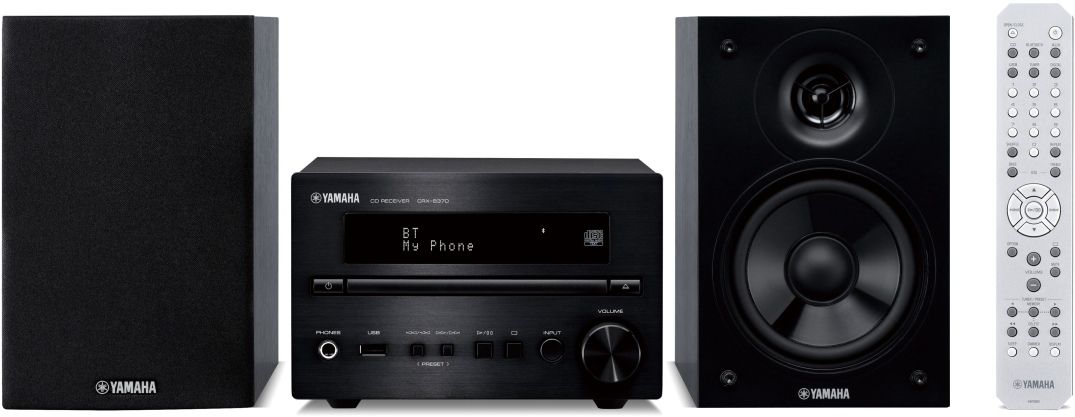 Yamaha® Black HiFi System