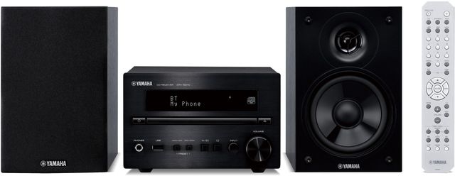 Yamaha® Black HiFi System-0