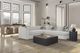Bernards Elure Gray Channel Loveseat-1