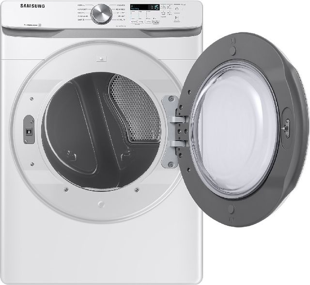 Samsung 7.5 Cu.Ft White Electric Dryer-2