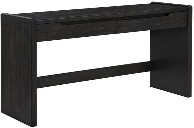 Coaster® Leandro Burnished Black Home Office Writing Desk-0