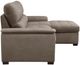Mazin Furniture Andes 2-Piece Taupe Right-Arm Facing Pullout Sleeper Sectional and Storage Chaise-3