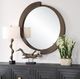 Uttermost® Reverse Bronze Round Mirror-1
