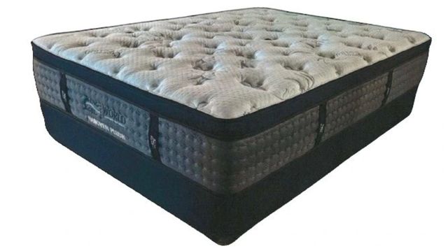 King Koil Hanover World Luxury Intimate 14" Wrapped Coil Plush Euro Top Twin Mattress-0