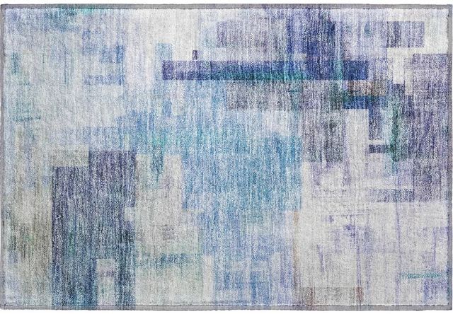 Dalyn™ Rug Company Ravenna RN6 Blue 5' x 8' Area Rug-3