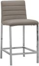 Modus Furniture Amalfi Chrome/Taupe Counter Stool-0