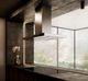 Elica Techne Series Salice 42" Stainless Steel Island Range Hood-2