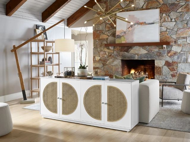 Universal Explore Home™ Modern Nomad Glacier Credenza-1