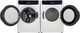 Electrolux® White Front Load Washer & Gas Dryer Laundry Pair-4