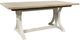 Benchcraft® Shaybrock Brown Top Rectangular Dining Table with Antique White Base-0