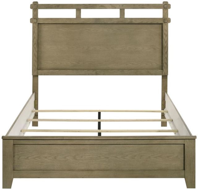 Coaster® Hazlewood Vineyard Oak Eastern King Panel Bed-2