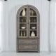 Liberty Furniture River Place Riverstone Gray/Tobacco Curio Cabinet-1