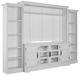 Parker House® Shoreham 4-Piece Effortless White Entertainment Wall-0