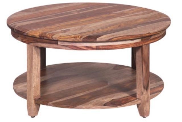 Porter International Designs Sonora Harvest Round Coffee Table-2