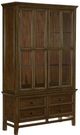 Mazin Furniture Frazier Park Brown Cherry Buffet & Hutch-1