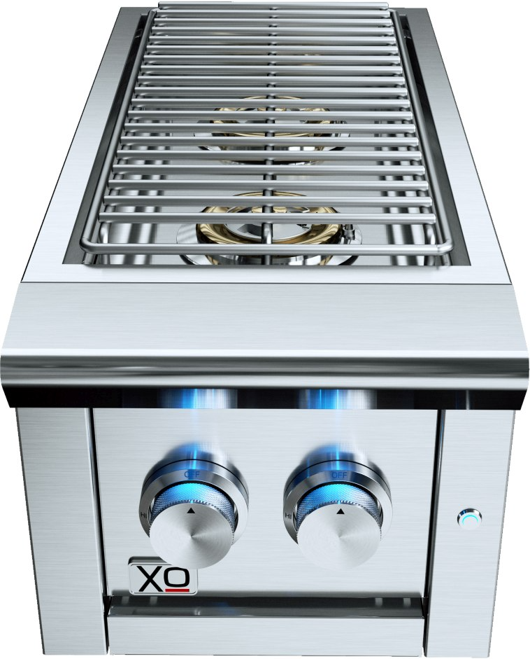 Double side burner best sale