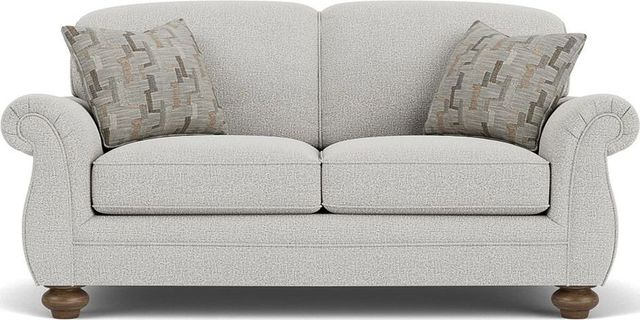 Flexsteel® Winston Silver Glacier Loveseat-1